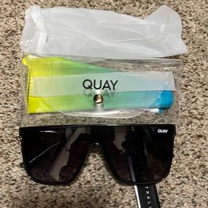 Quay nwt nightfall in black smoke never worn